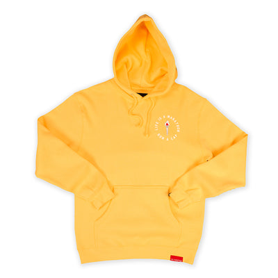 Victory Torch Hoodie - Peach - Front