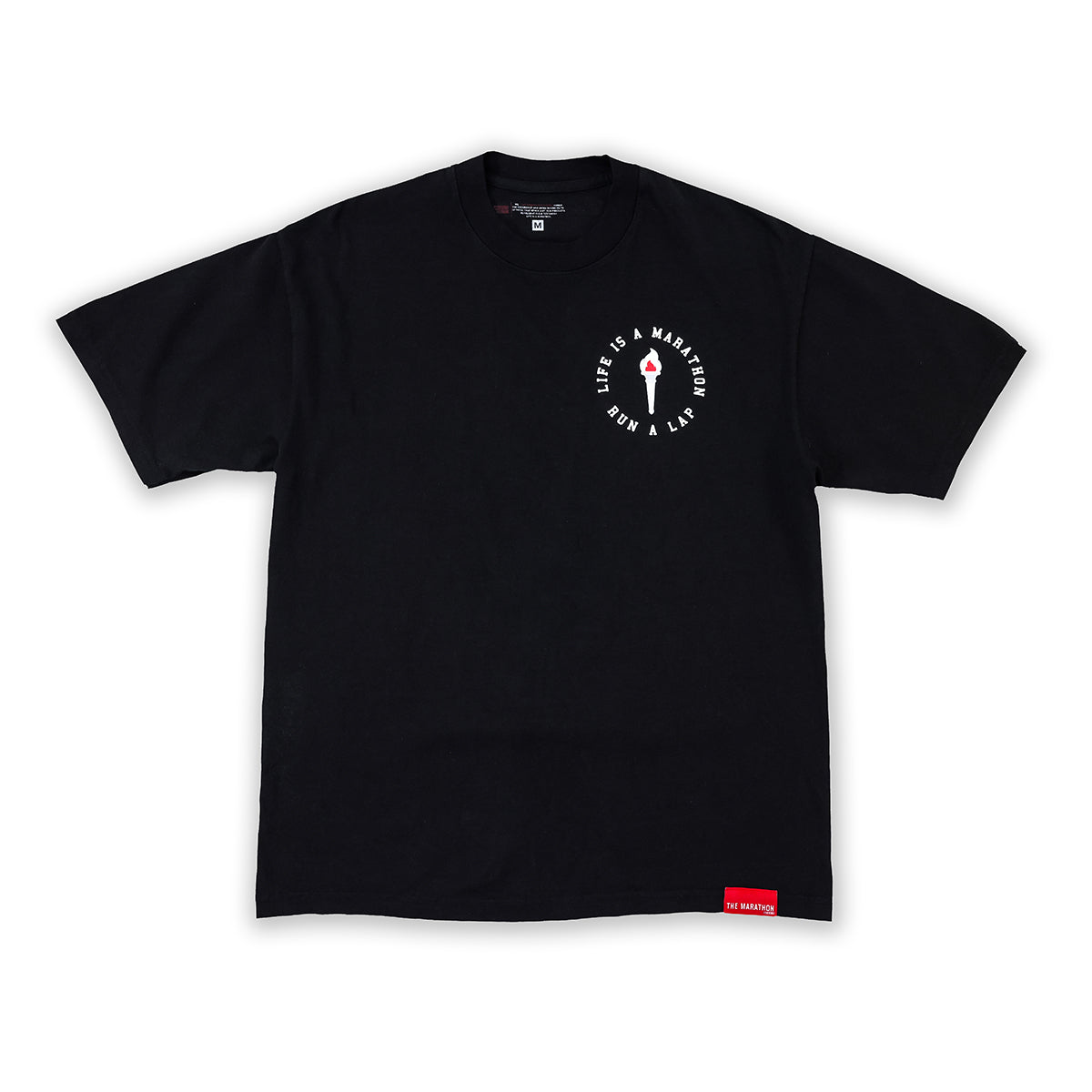 Victory Torch T-Shirt - Black - Front