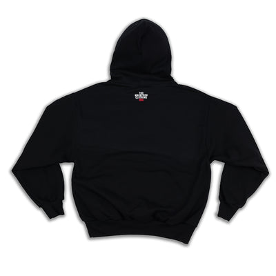 Leo The Marathon Lion (Tracksuit) Hoodie - Black - Back