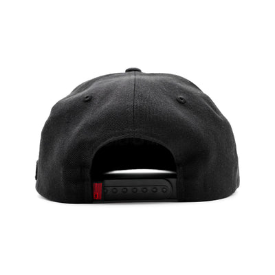 Crenshaw Limited Edition Snapback - Black/Black/Camo - Back