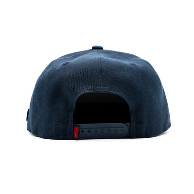 Crenshaw Limited Edition Snapback - Navy/Red - Back