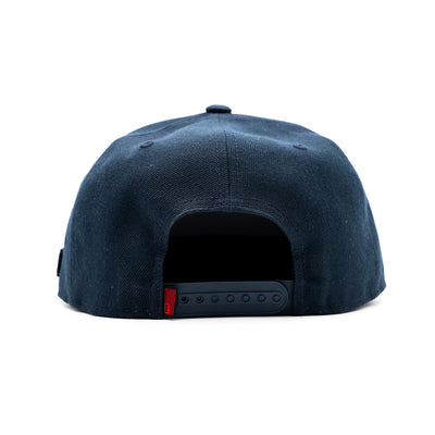 Crenshaw Limited Edition Snapback - Navy/Teal - Back