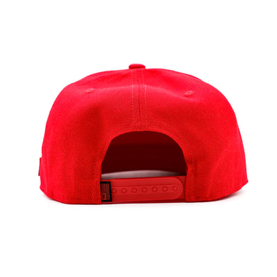 Crenshaw Limited Edition Snapback - Red/Charcoal - Back