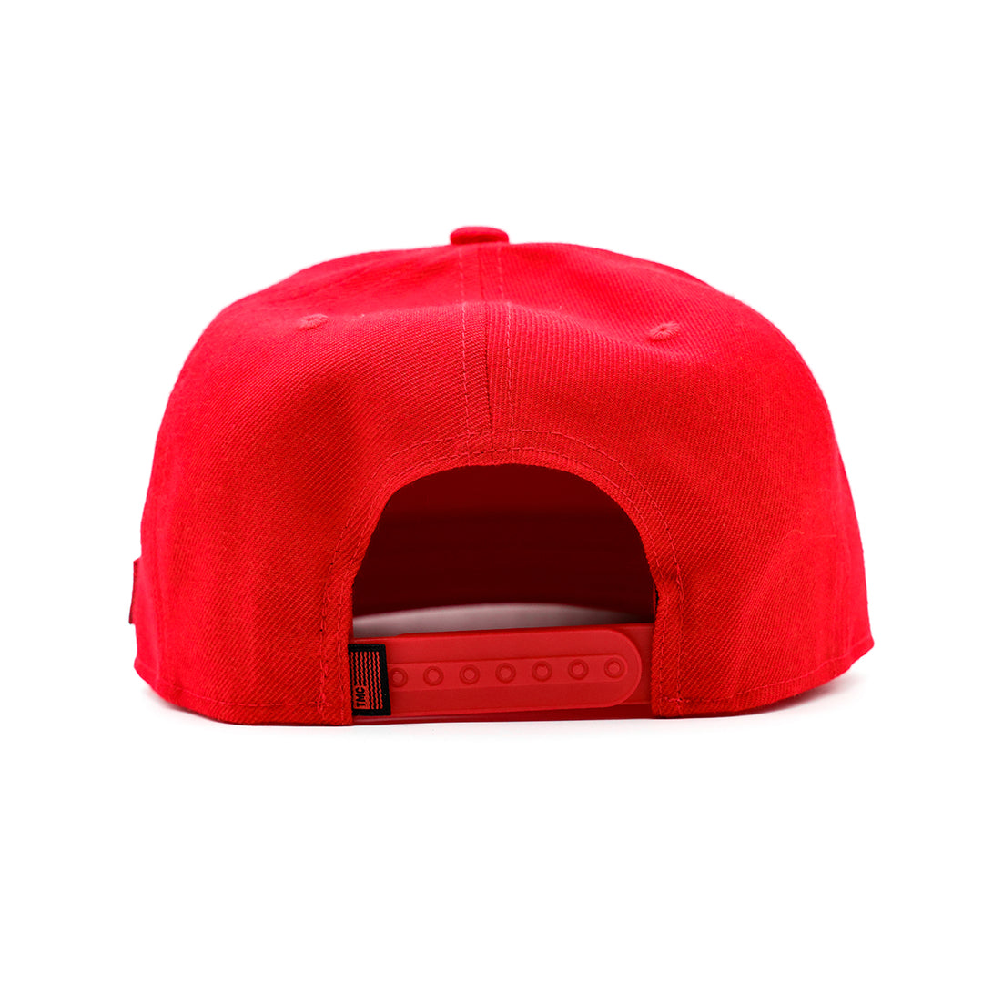 Crenshaw Limited Edition Snapback Red/Black – The Marathon Clothing