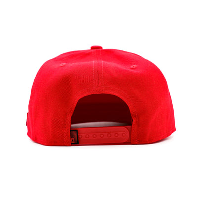 Crenshaw Limited Edition Snapback - Red/Black - Back