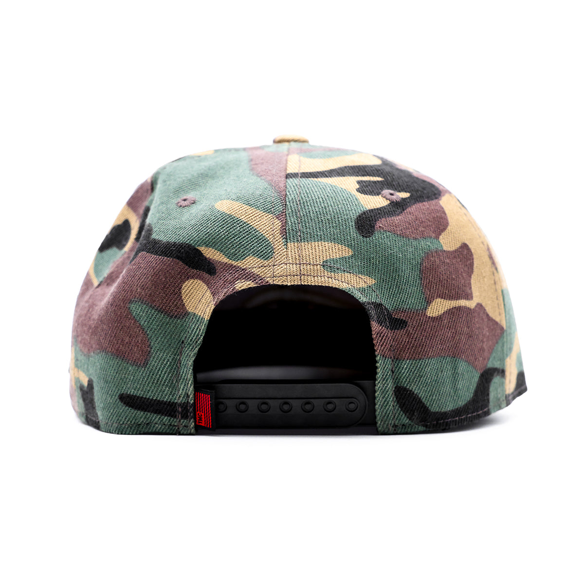 Crenshaw Limited Edition Snapback - Camo/Blue - Back