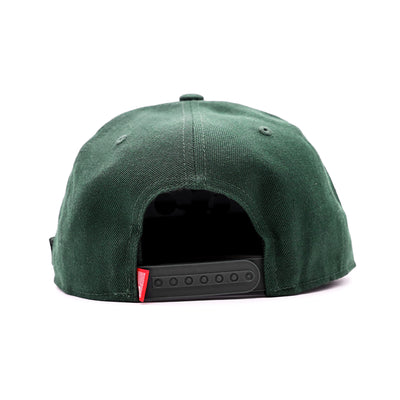 Crenshaw Limited Edition Snapback - Green/White - Back