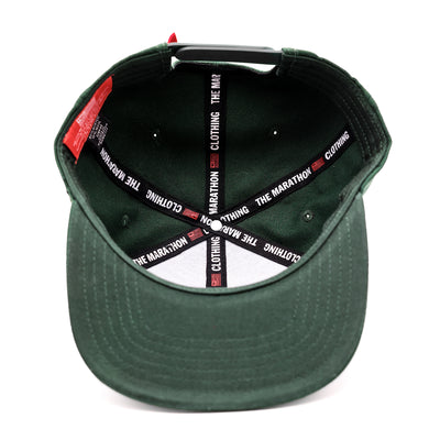 Victory Limited Edition Snapback - Green/White - Interior