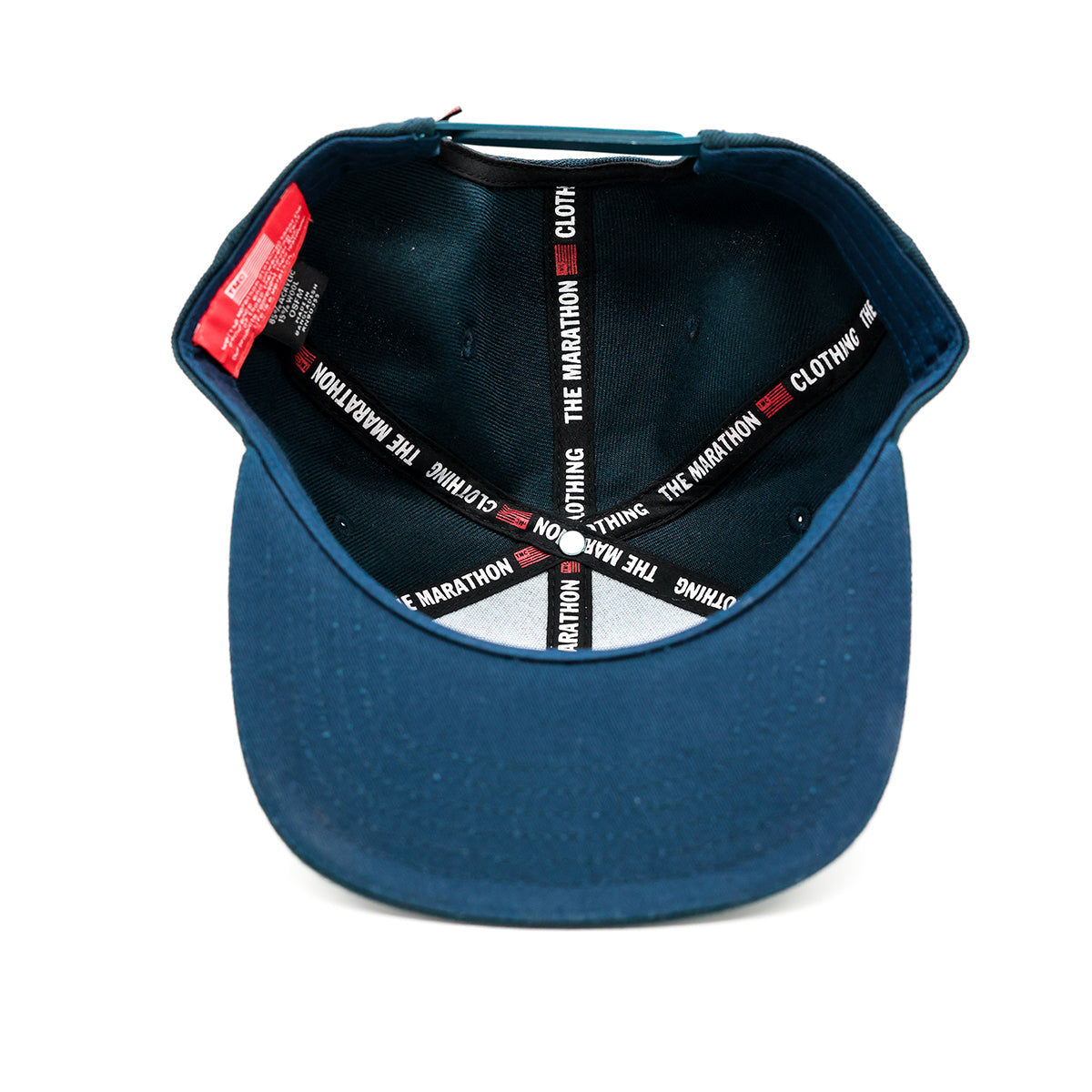 Crenshaw Limited Edition Snapback - Navy/White - Interior