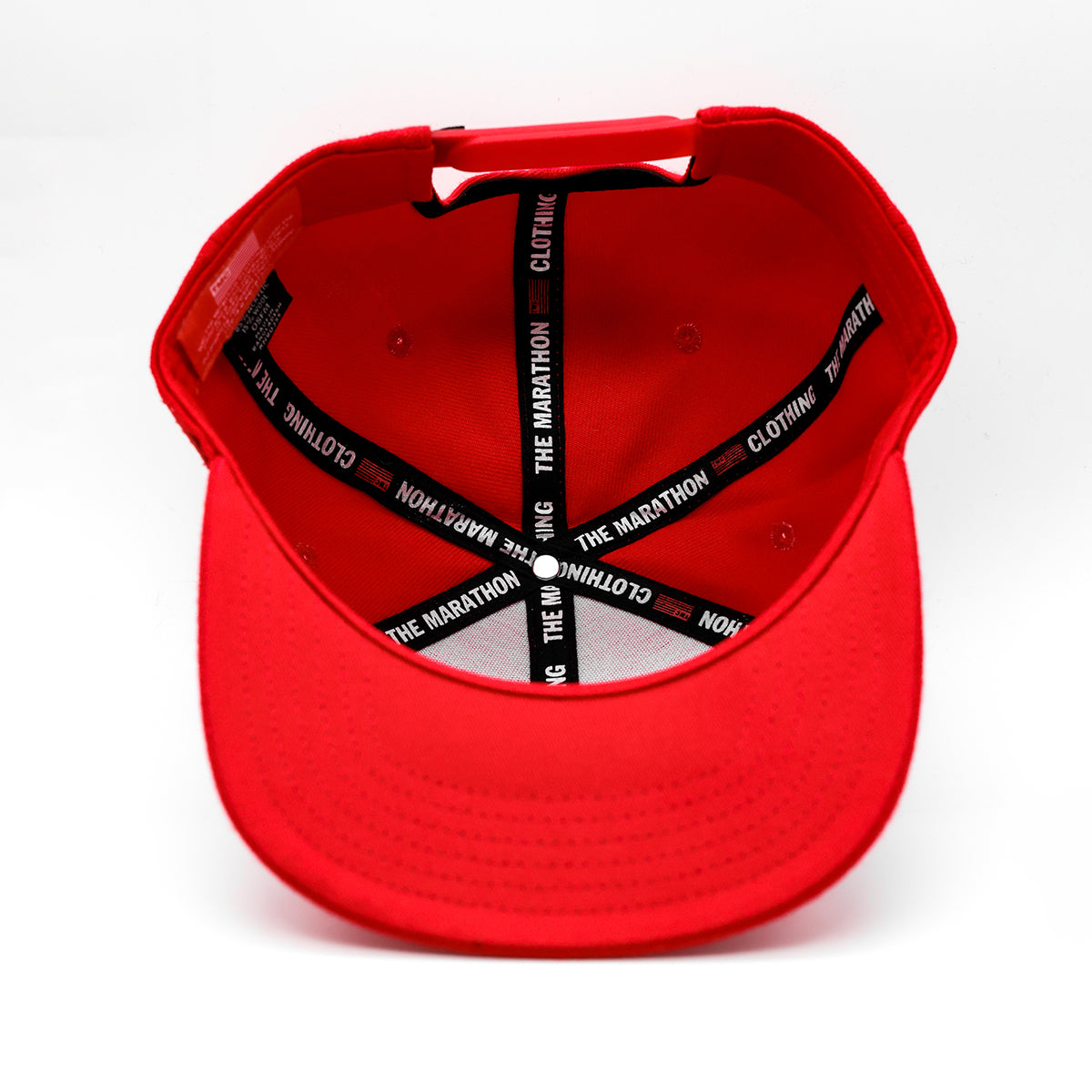 Crenshaw Limited Edition Snapback - Red/Black - Interior