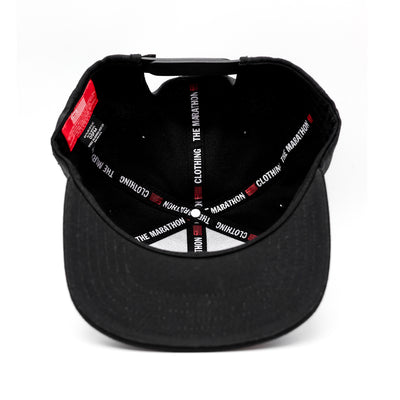 TMC Flag Patch Limited Edition Snapback - Black - Interior