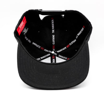 Victory Limited Edition Snapback - Black/White - Interior