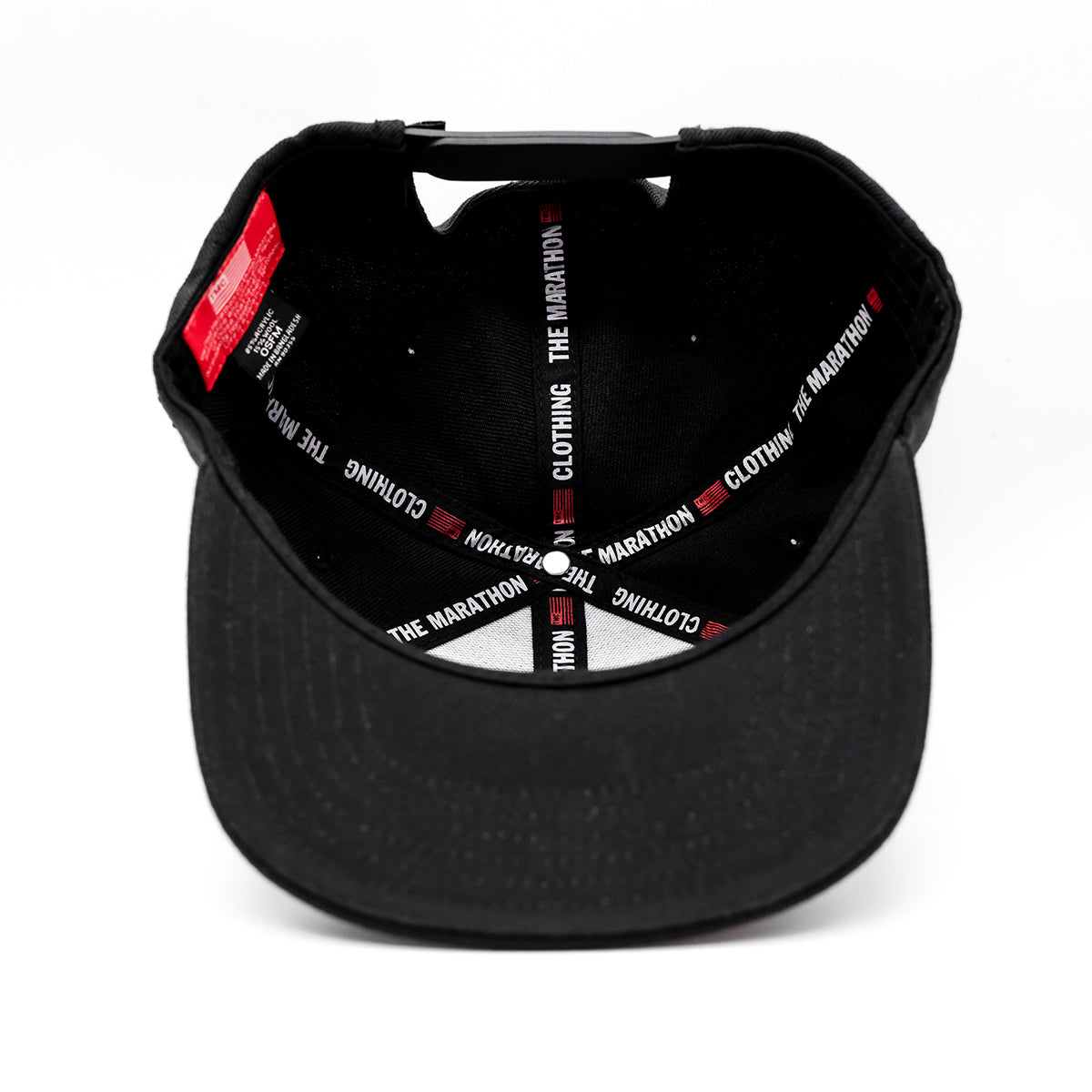 Victory Lap Limited Edition Snapback - Black/Black - Interior