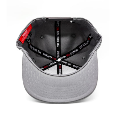 Crenshaw Limited Edition Snapback - Charcoal/White - Interior