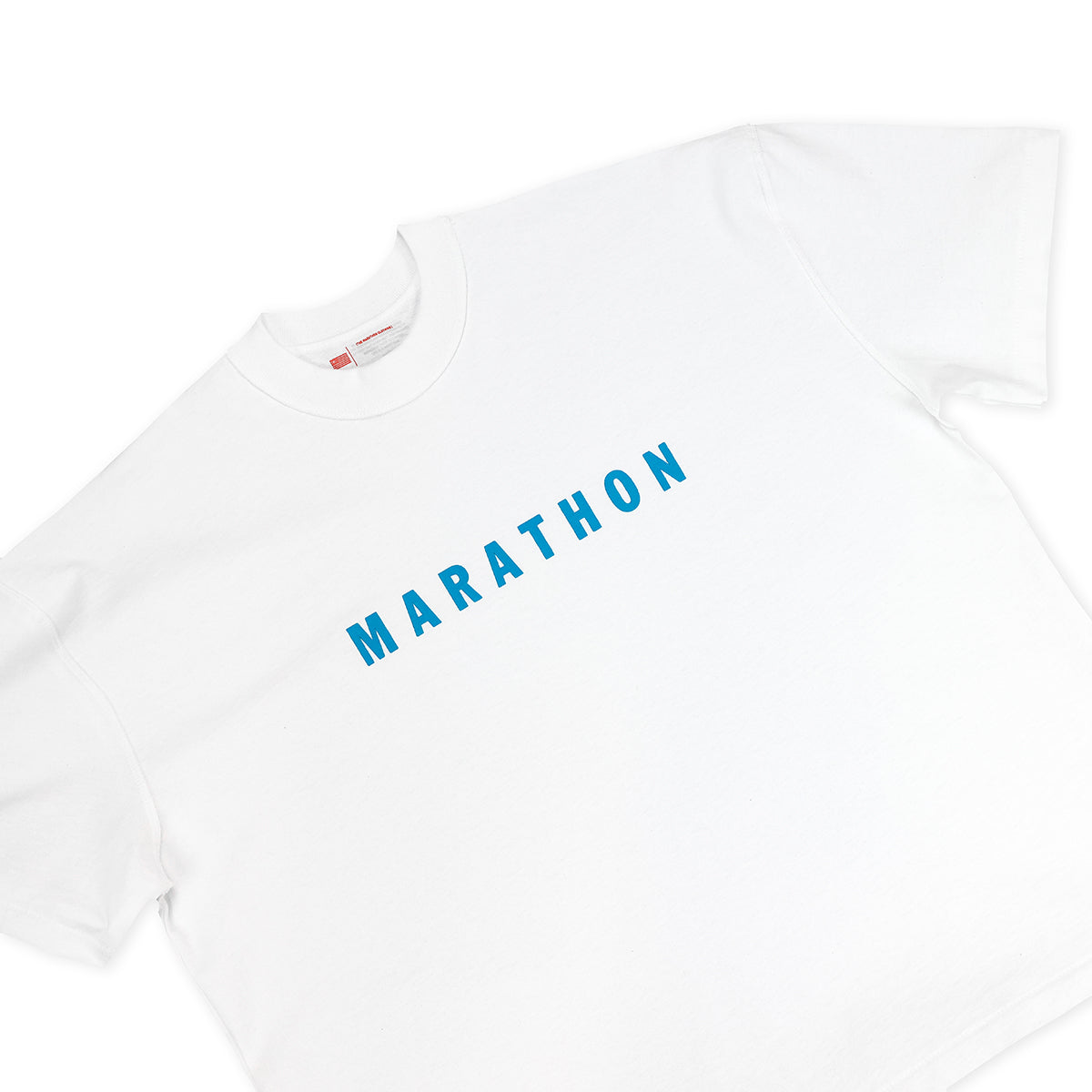 Marathon Ultra Oversized T-Shirt “Summer Day” - Blue Breeze - Detail