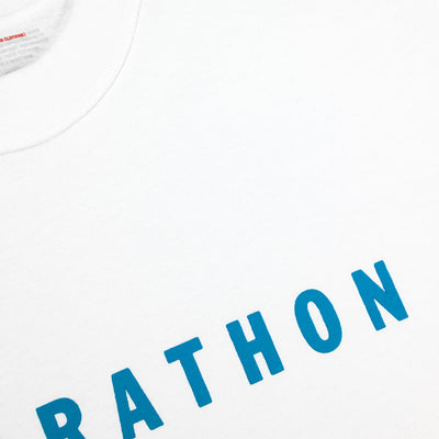 Marathon Ultra Oversized T-Shirt “Summer Day” - Blue Breeze - Graphic Detail