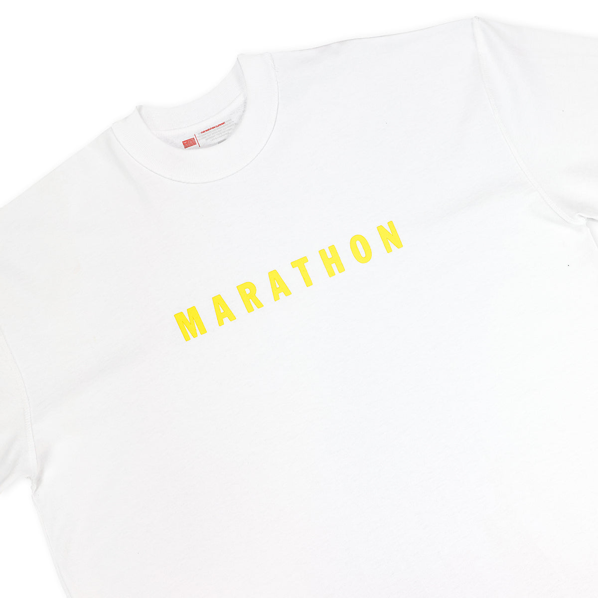 Marathon Ultra Oversized T-Shirt “Summer Day” - Lemon - Detail 1