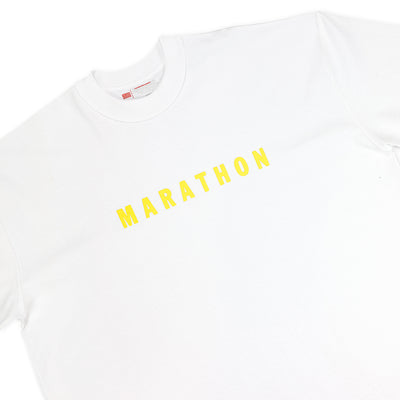 Marathon Ultra Oversized T-Shirt “Summer Day” - Lemon - Detail 1