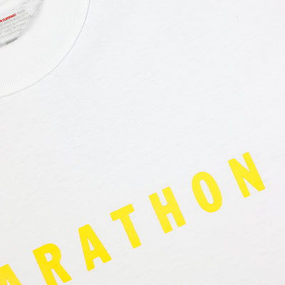 Marathon Ultra Oversized T-Shirt “Summer Day” - Lemon - Graphic Detail