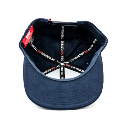 TMC Flag Limited Edition Snapback - Navy Wool - Interior