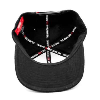 God Got Us Limited Edition Snapback - Black/White - Interior