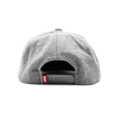 TMC Flag Limited Edition Snapback - Heather Grey Wool - Back