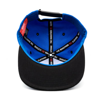 Crenshaw Limited Edition Snapback - Royal/Black [Two-Tone] - Interior