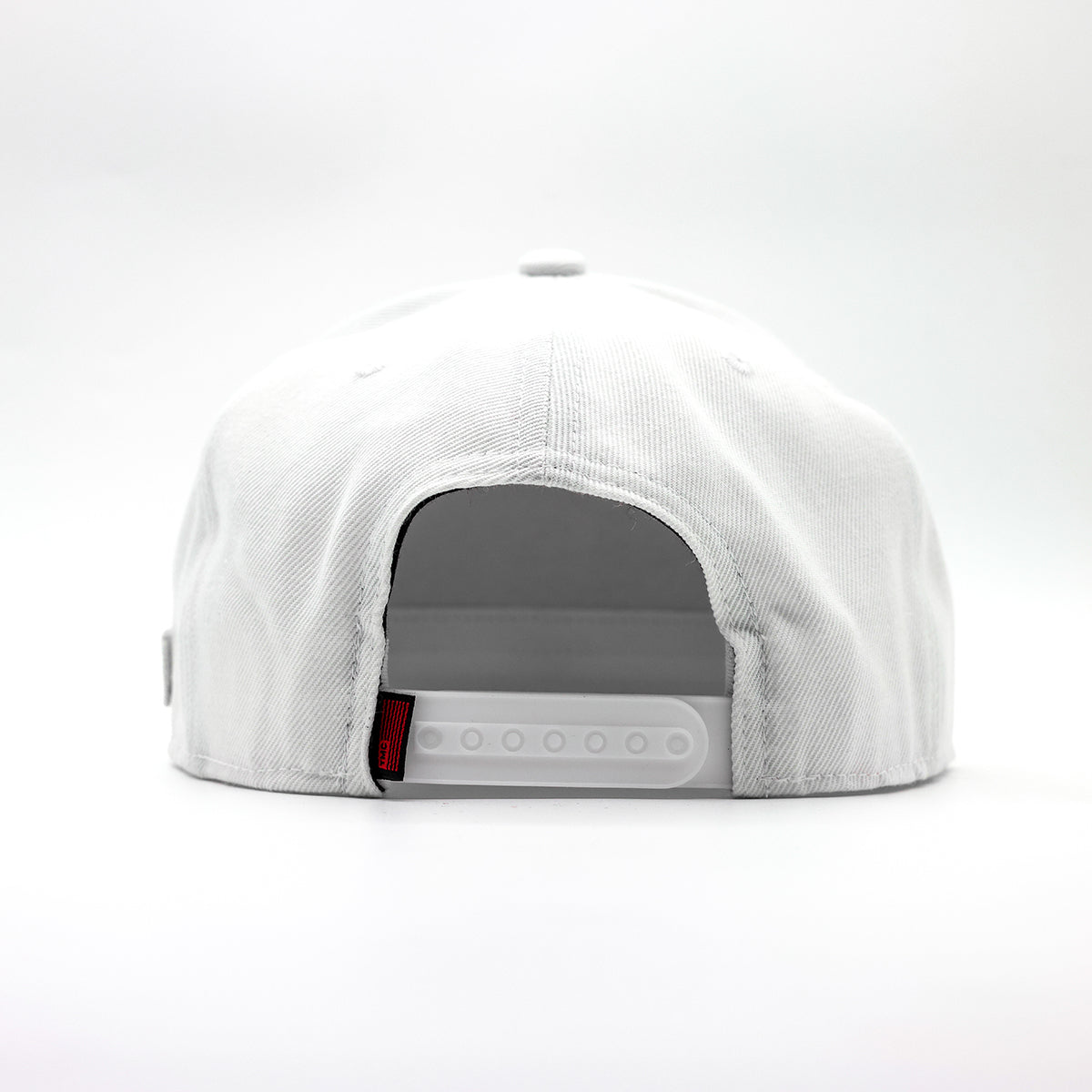 Marathon Block Flag Limited Edition Snapback - White/Red - Back