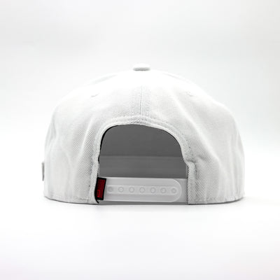 All Money In Limited Edition Snapback - White/Black - Back