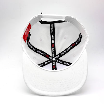 TMC Flag Patch Limited Edition Snapback - White - Interior