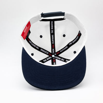 Crenshaw Limited Edition Snapback - White/Navy [Two-Tone] - Interior