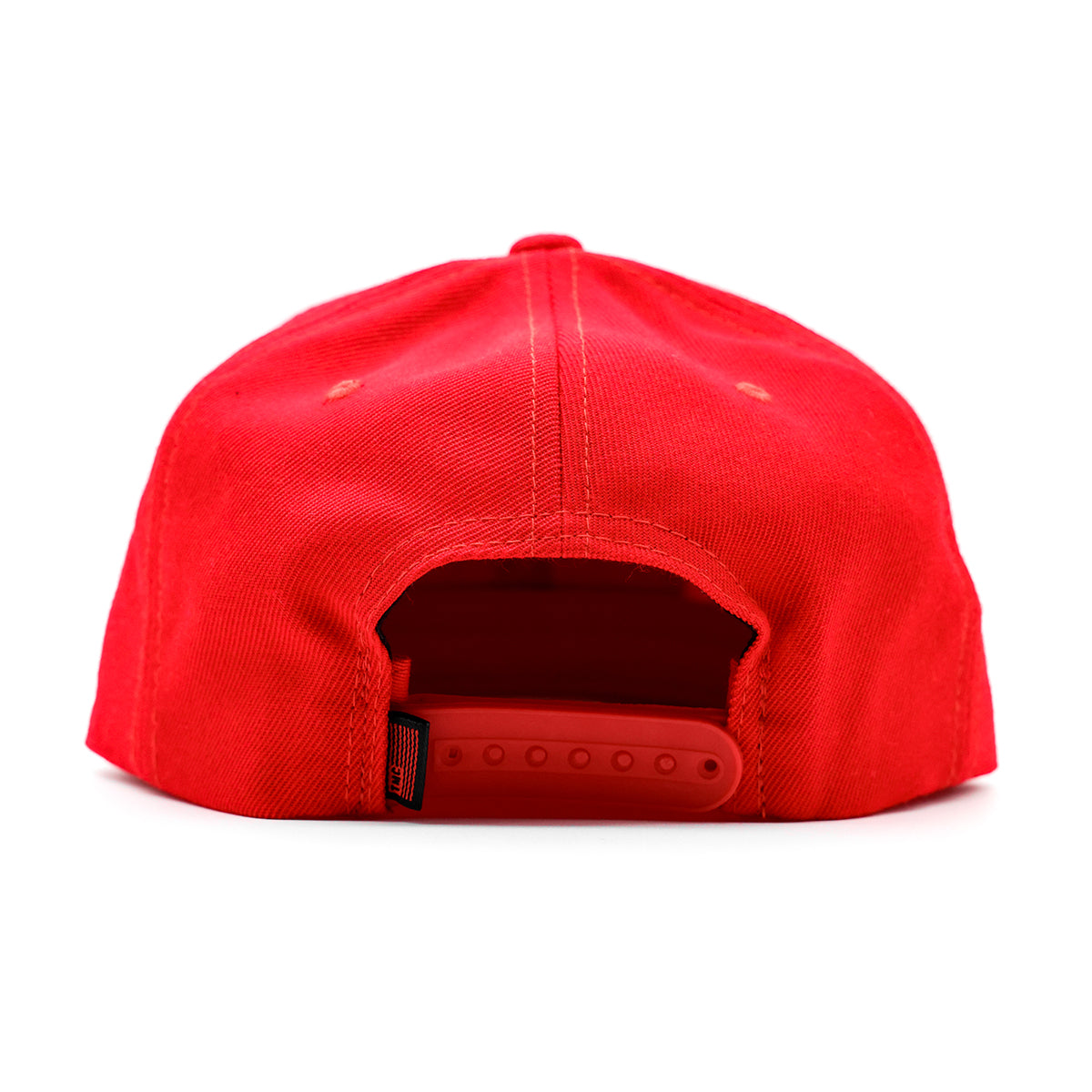 TMC Flag Patch Limited Edition Snapback - Red/Red/White - Back