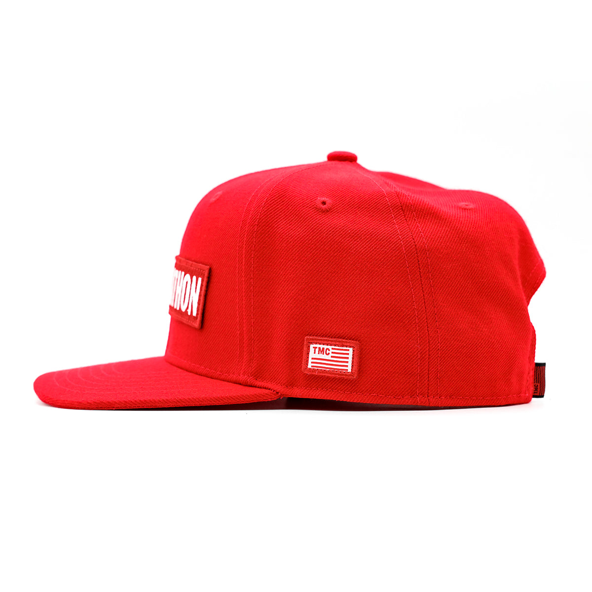 TMC Bar Limited Edition Snapback - Red - Side