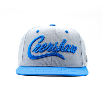 Crenshaw Limited Edition Snapback - Grey/Royal [Two-Tone] - Front
