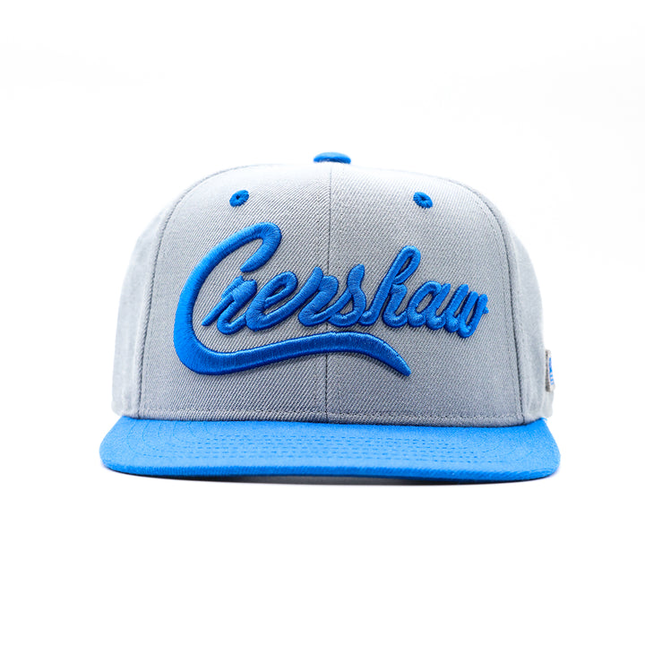 Crenshaw Limited Edition Snapback - Grey/Royal [Two-Tone] – The