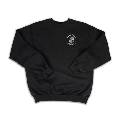 Marathon Members Crewneck Sweatshirt - Black - Front