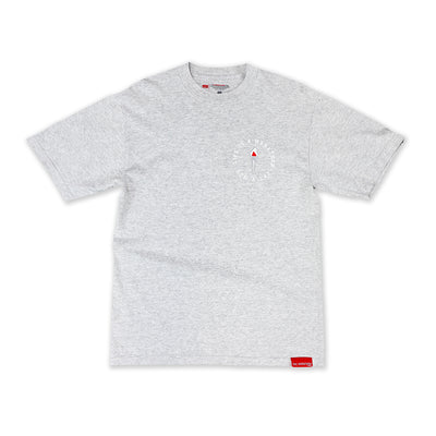 Victory Torch T-Shirt - Soft Grey - Front