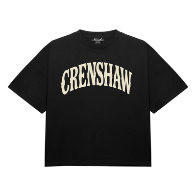 Crenshaw Vintage Arch T-Shirt - Black