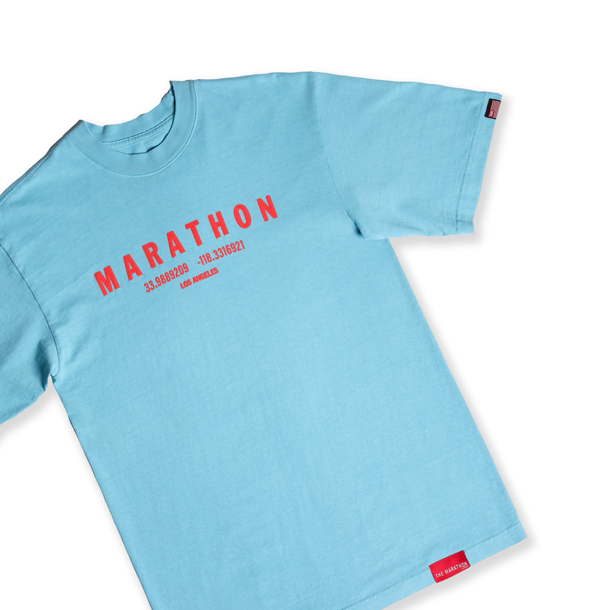 Marathon Foundation “Christmas Collection” T-Shirt - Caribbean Green/Red