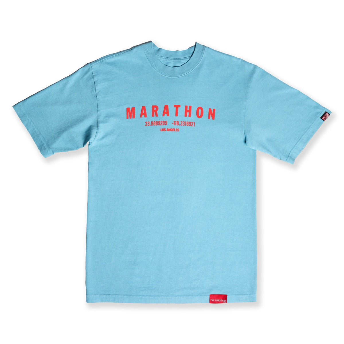 Marathon Foundation “Christmas Collection” T-Shirt - Caribbean Green/Red