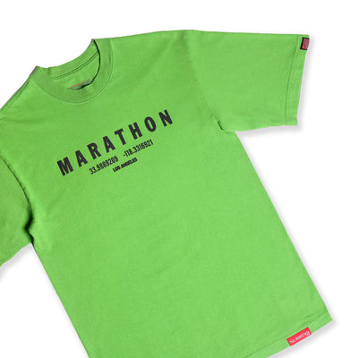 Marathon Foundation “Christmas Collection” T-Shirt - Kiwi/Black