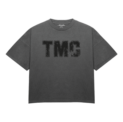 TMC Collegiate Distressed T-Shirt - Grey