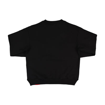 Crenshaw Crewneck - Black/Black - Back