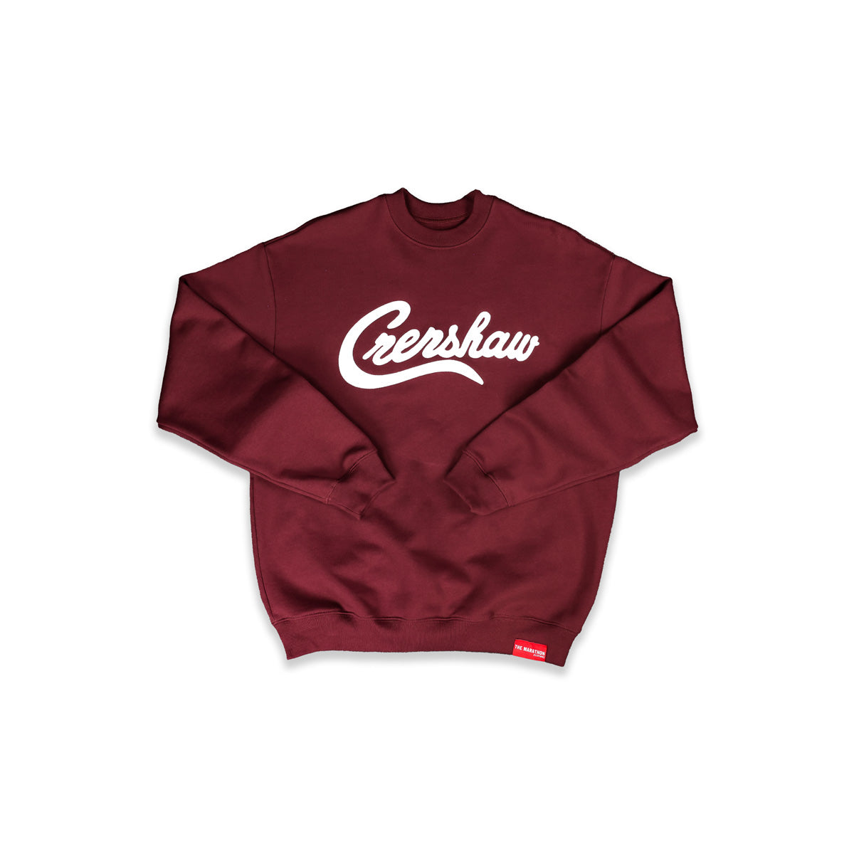 Limited Edition Ultra Crenshaw Crewneck - Burgundy/White