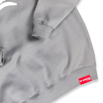 Limited Edition Ultra Crenshaw Crewneck - Slate Grey/White - Detail 2