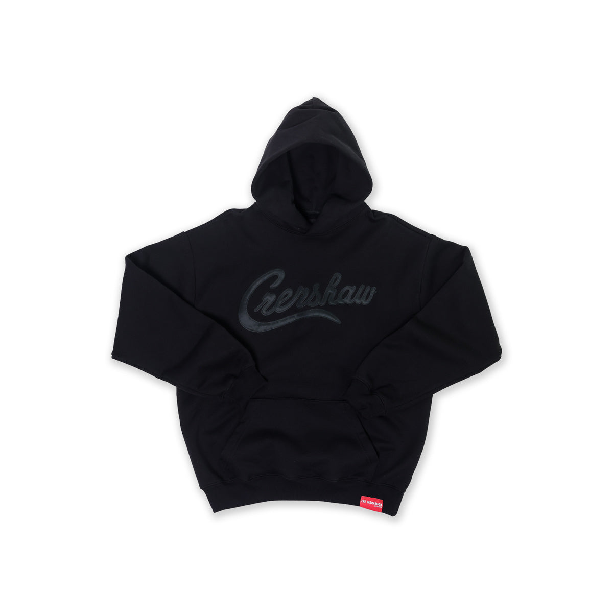 Limited Edition Ultra Crenshaw Hoodie - Black/Black - Front