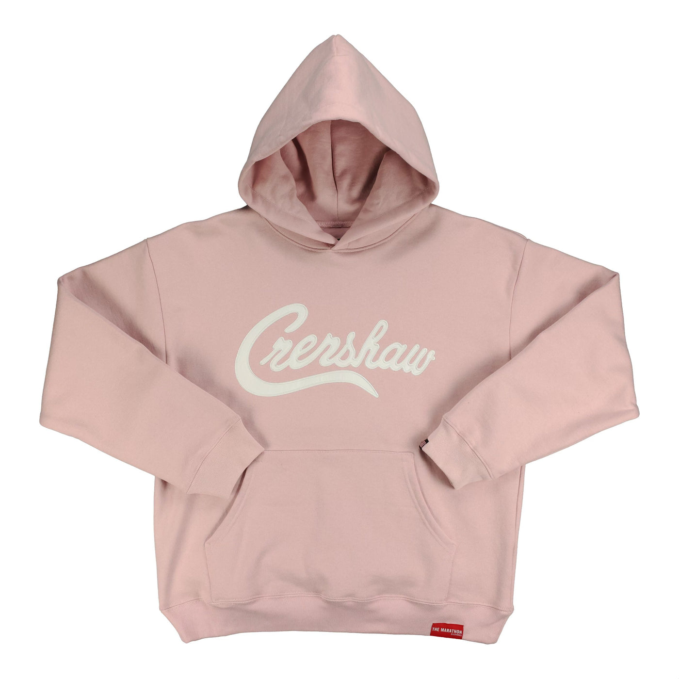 Crenshaw Hoodie - Pink/White