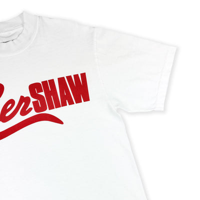Crenshaw Mashup T-shirt - White/Red - Detail