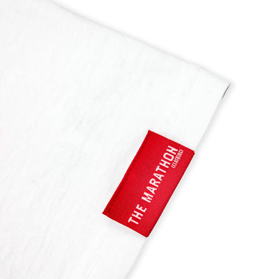 Crenshaw Mashup T-shirt - White/Red - Woven Label