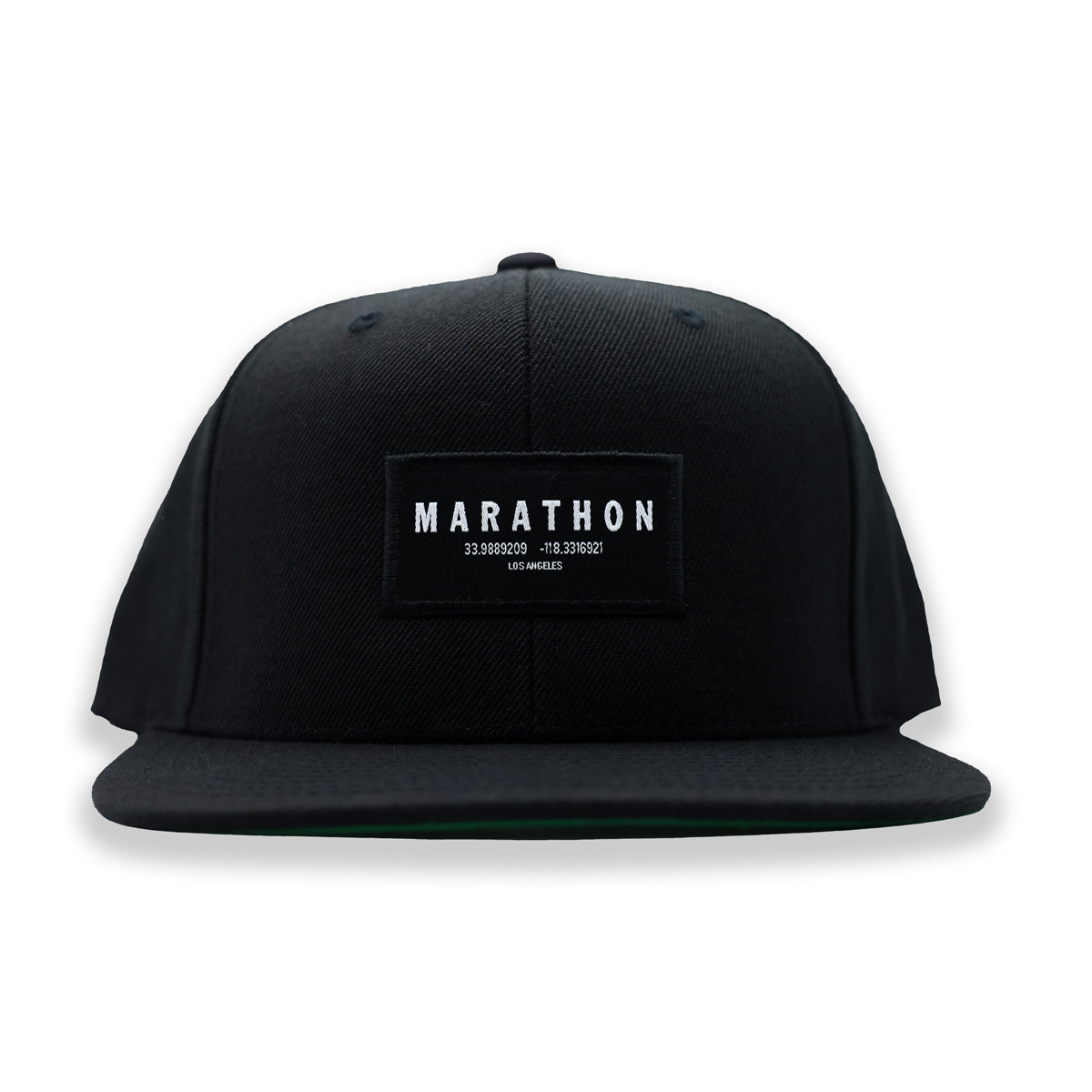 Marathon Foundation Patch Snapback - Black